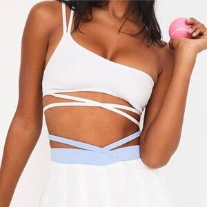 FOR LOVE AND LEMONS strappy athleisure bra